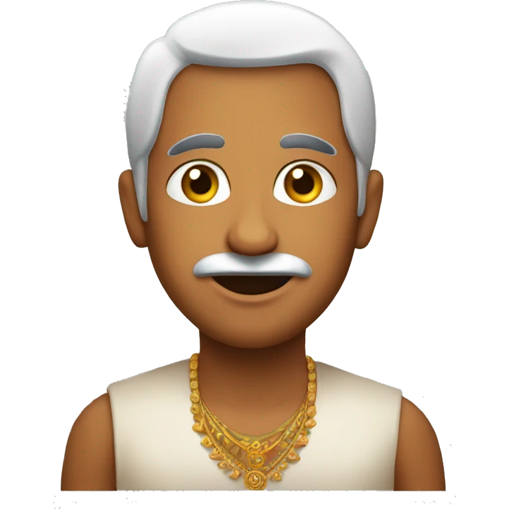 a indian eatind idly emoji