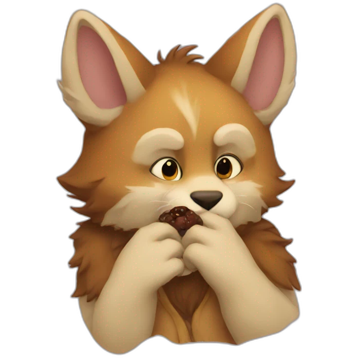 furries kissing emoji