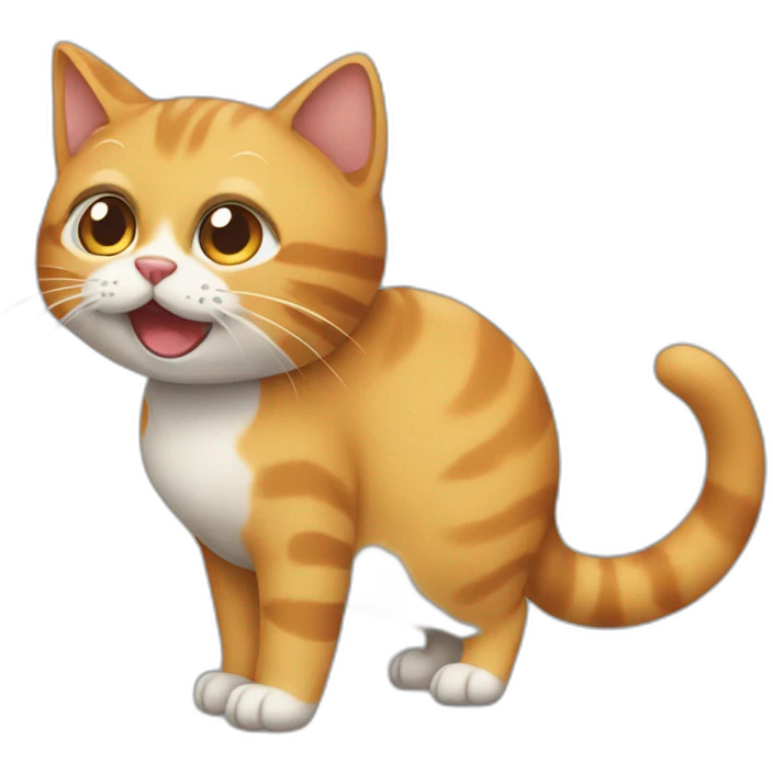 cat wagging tail emoji emoji