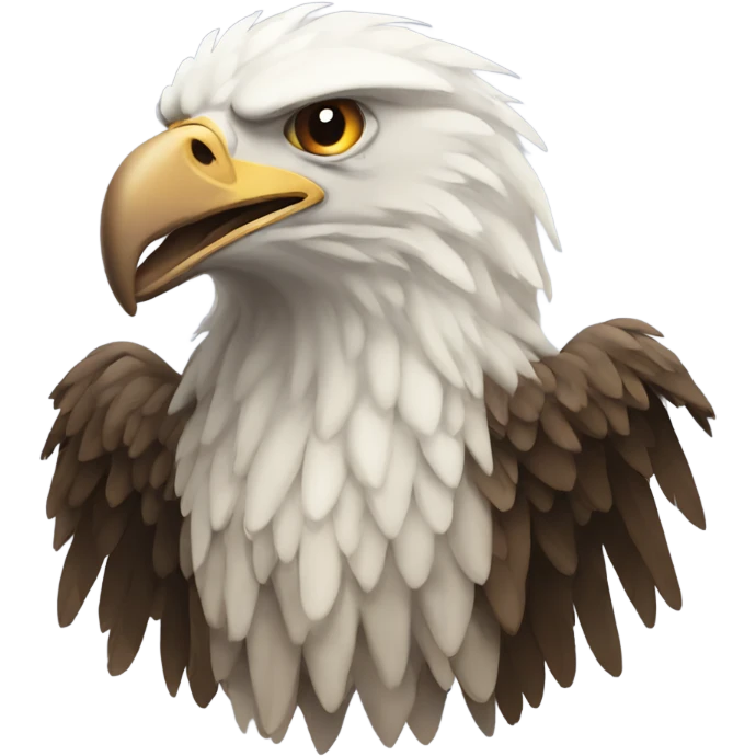 Eagle with ram in its talons emoji