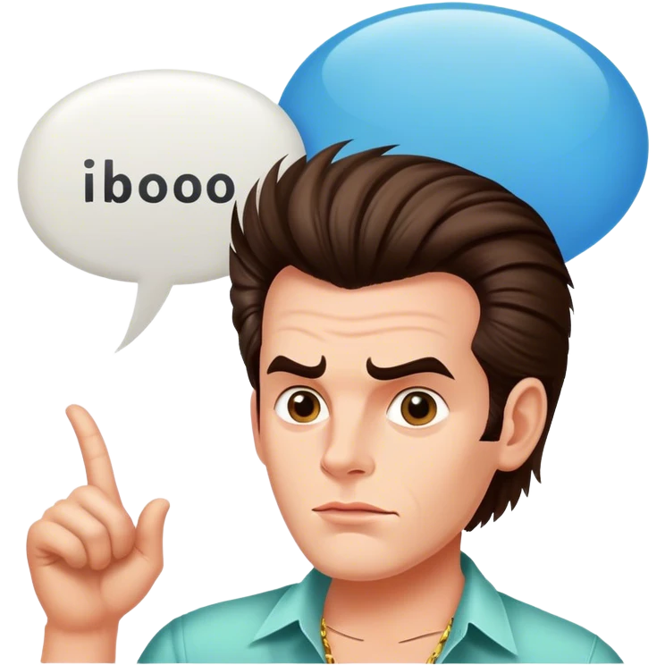 Ace ventura with a Speech bubble saying the word FABIAAAN emoji