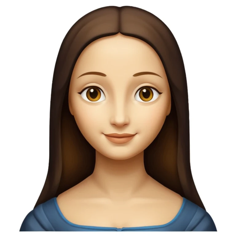 monalisa painting emoji