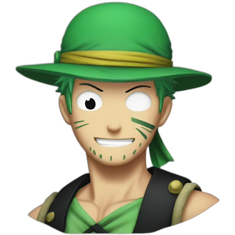 One piece Zoro emoji