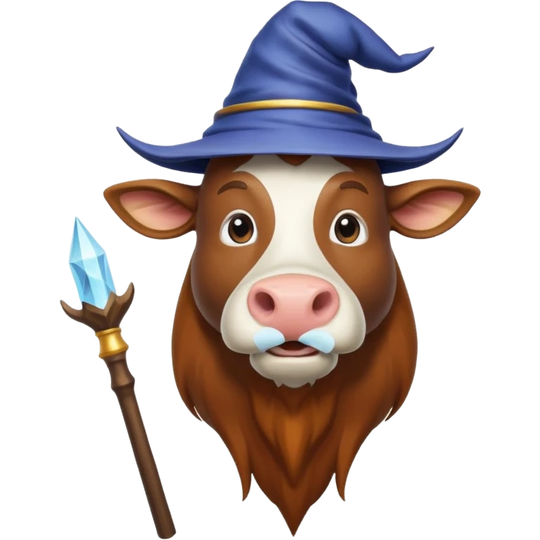 Wizard's cow  emoji