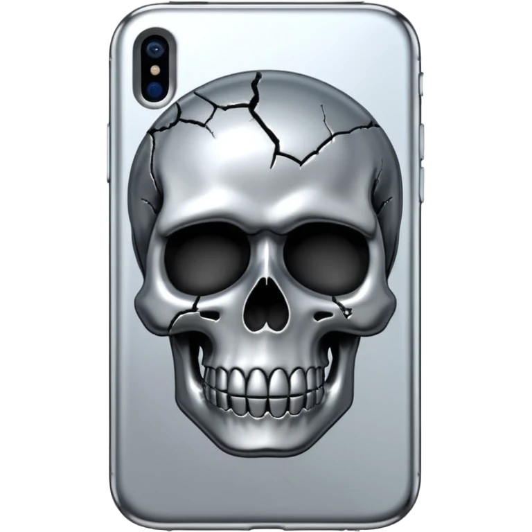 iPhone skull emoji