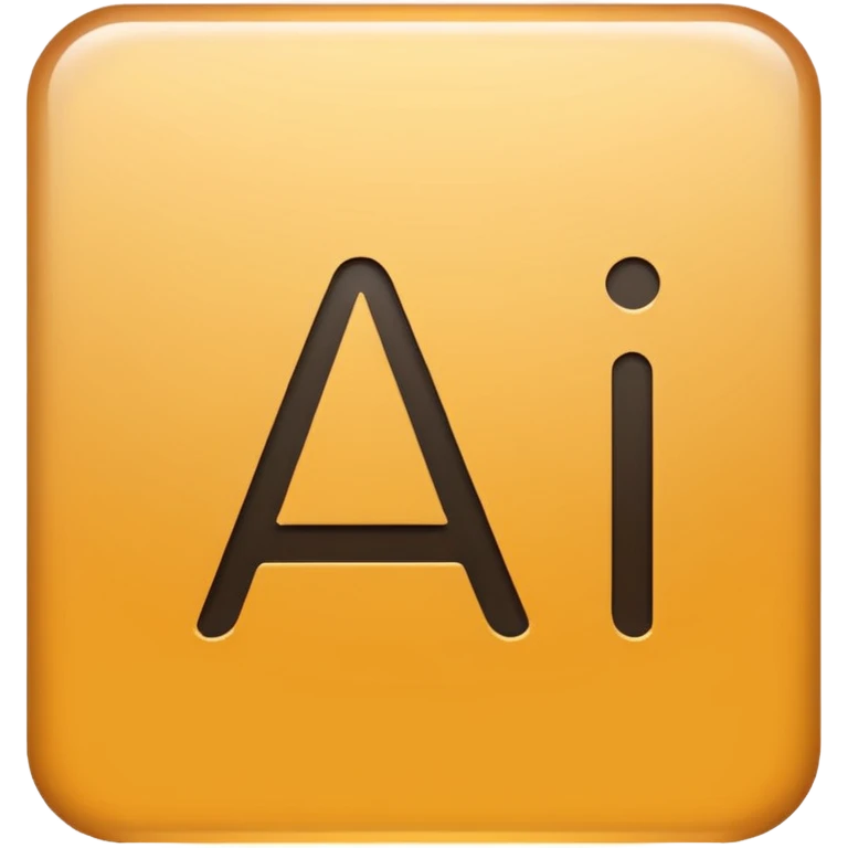 A square image of capital letters "AI" emoji