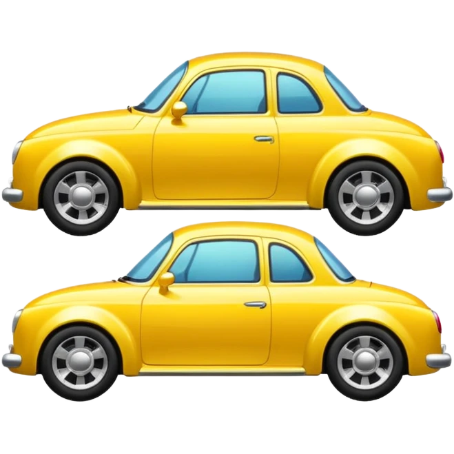 yellow car emoji