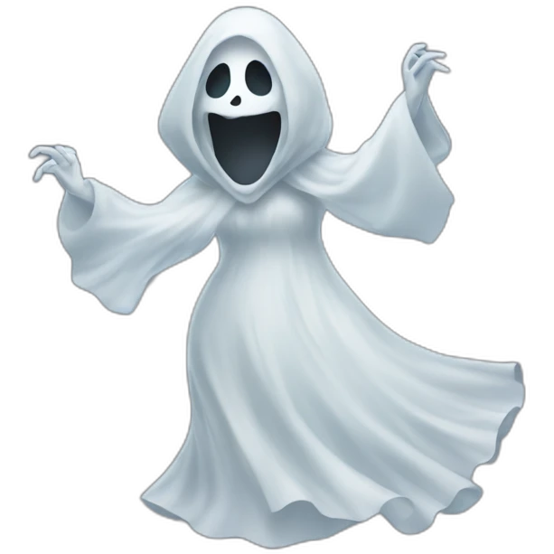ghost woman dancing emoji