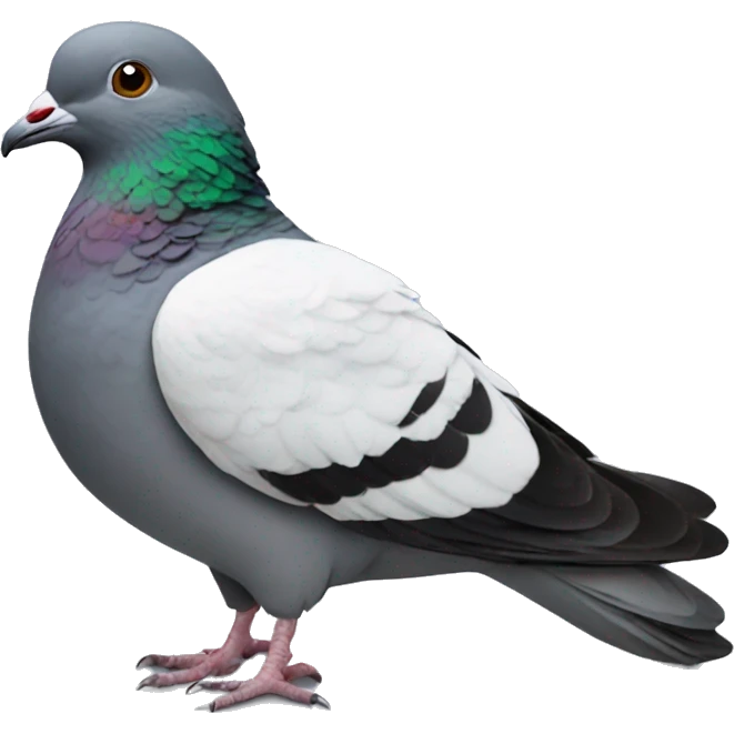 pigeon pics button emoji