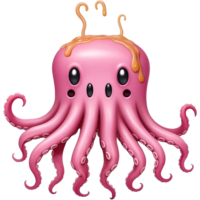 tentacled spam meat spaghetti creature  emoji