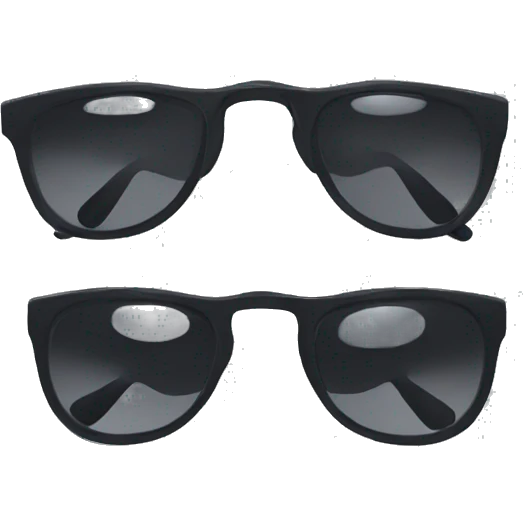Chanel sunglasses emoji