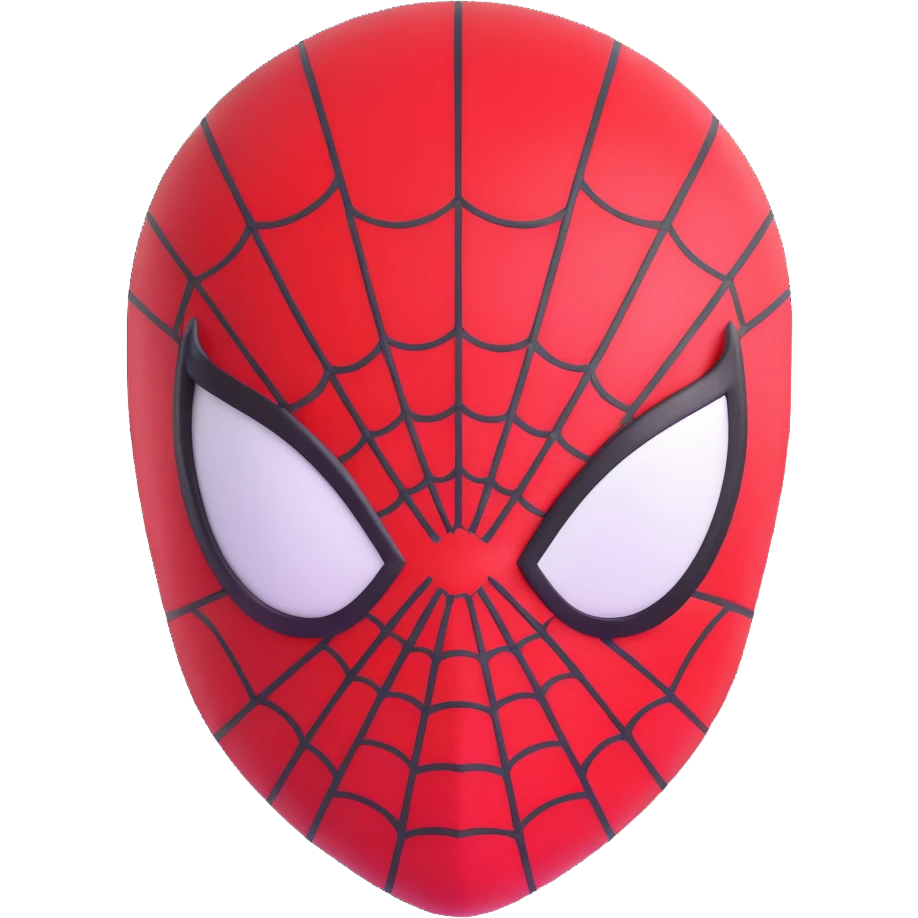 spiderman head emoji