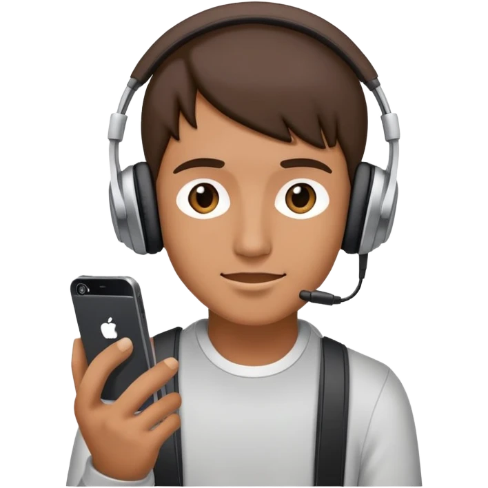 2010 music playlist with headphones and smartphone emoji