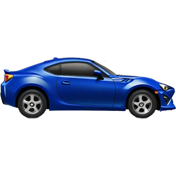 Hot wheel, hot rod, Toyota 86, dark blue  emoji