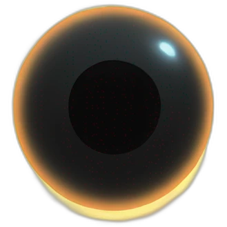 Black hole emoji