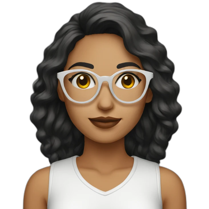 woman latin eyewear emoji