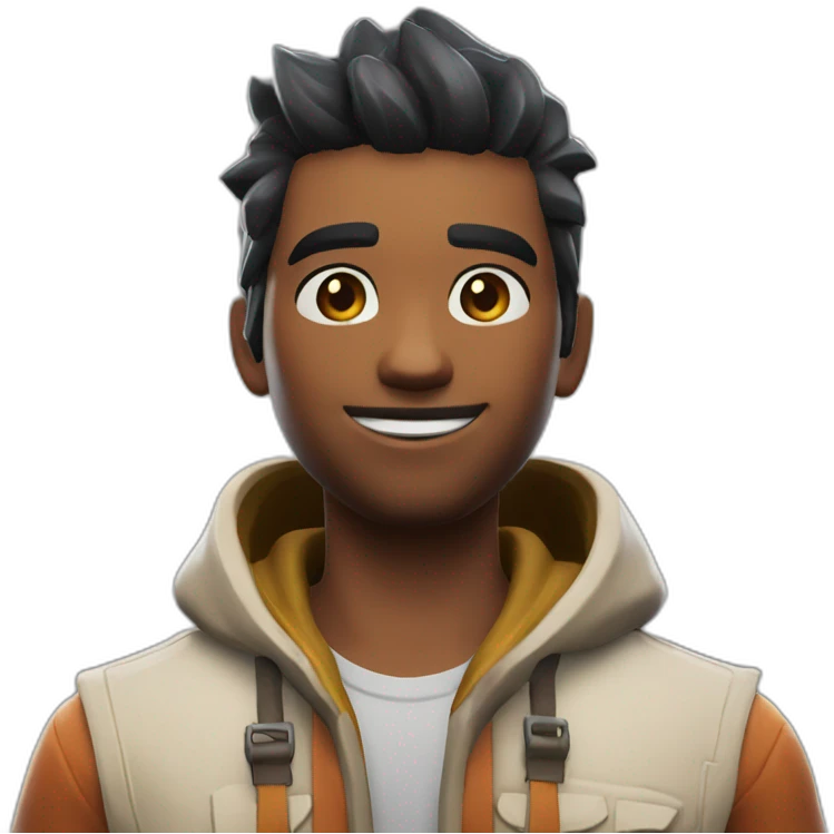 skin beau fortnite emoji
