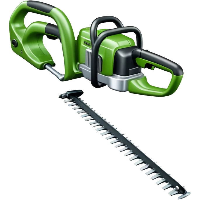 garden hedge trimmer emoji