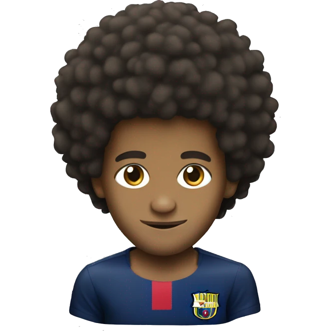 Neymar jr afro emoji