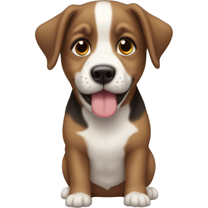 Cachorro pulando  emoji