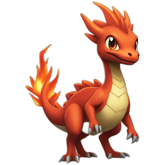Dracaufeu pokémon emoji