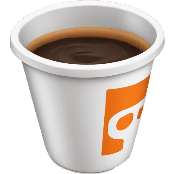 Dunkin cup emoji