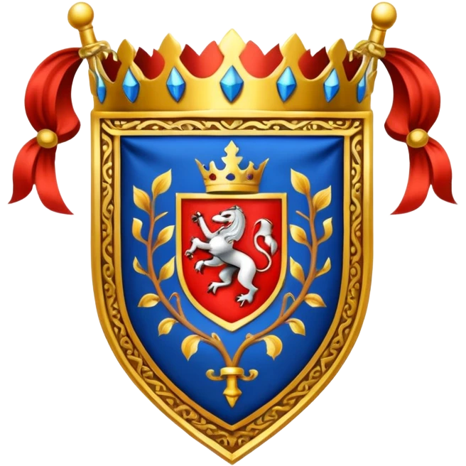 medieval heraldry banner emoji