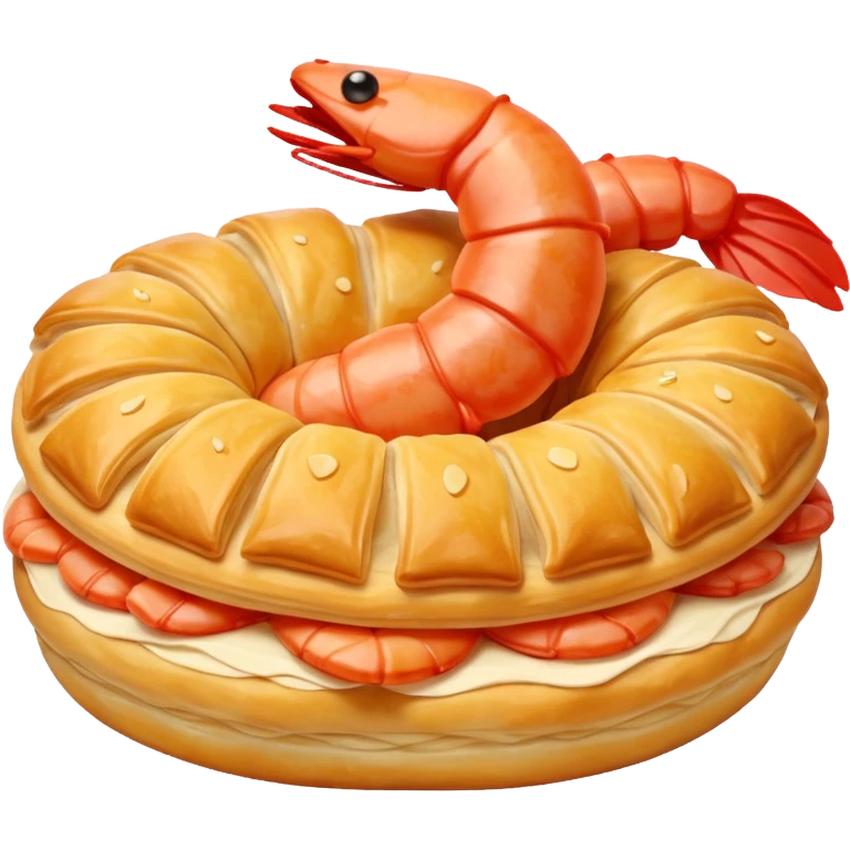 Un choux à la crevette emoji