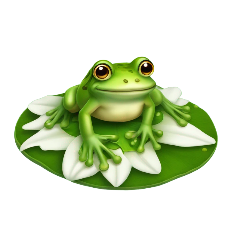 Frog emoji