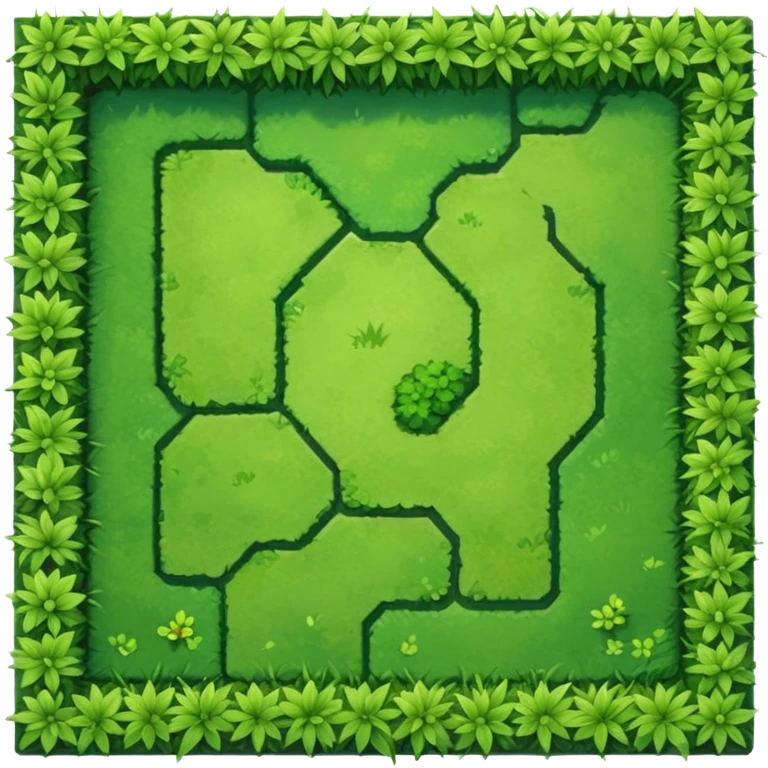 RPG grass terrain tile top-down view emoji