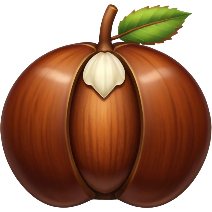 Chestnut emoji