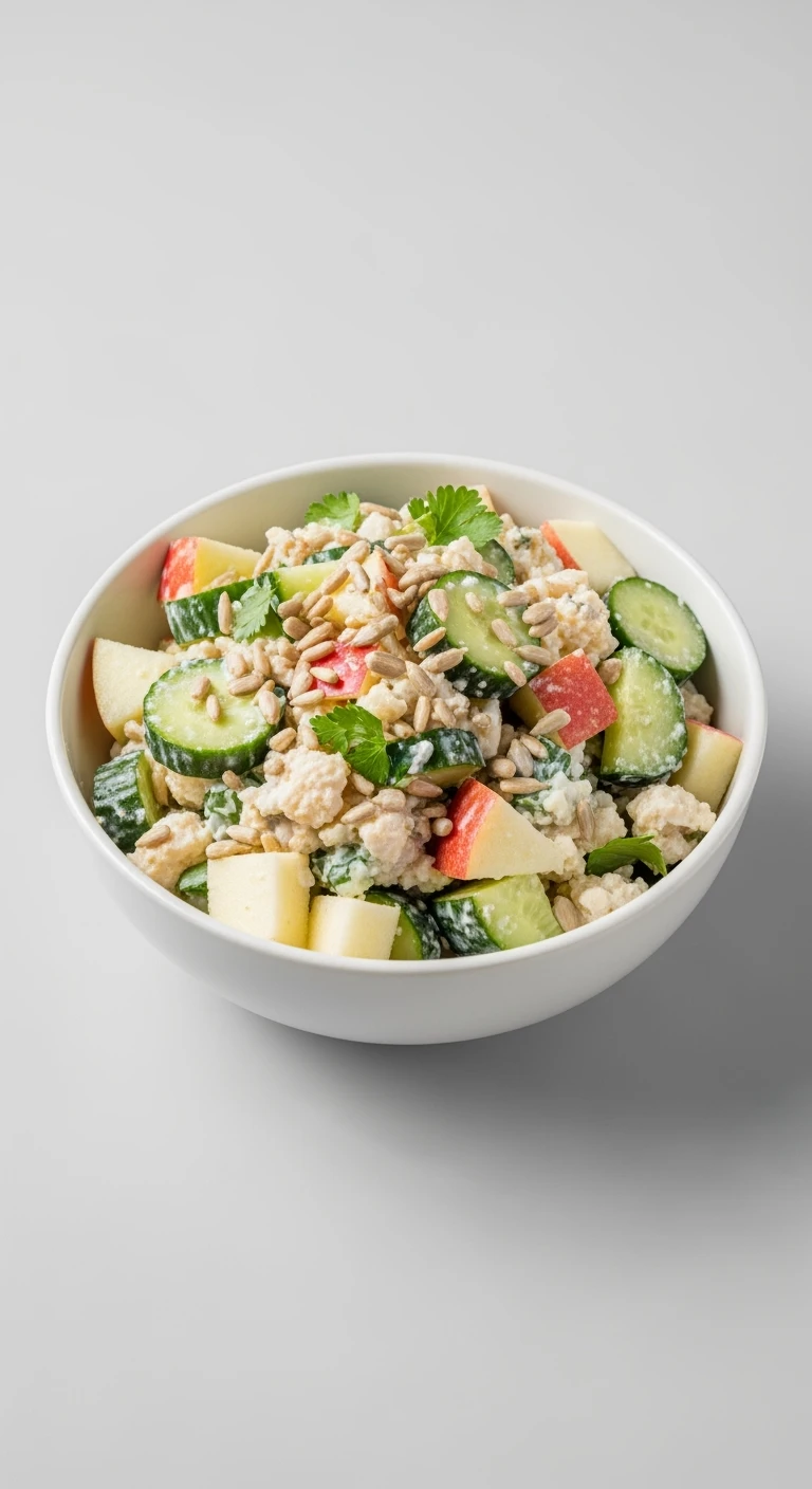 bowl di insalata bianca emoji