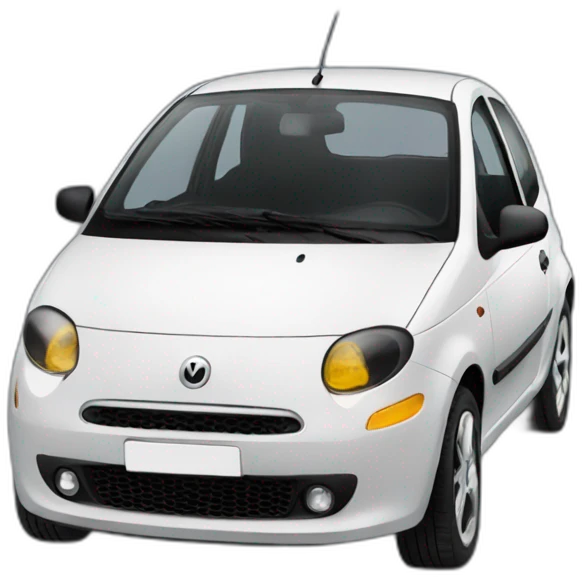 Un homme noir dans une twingo emoji