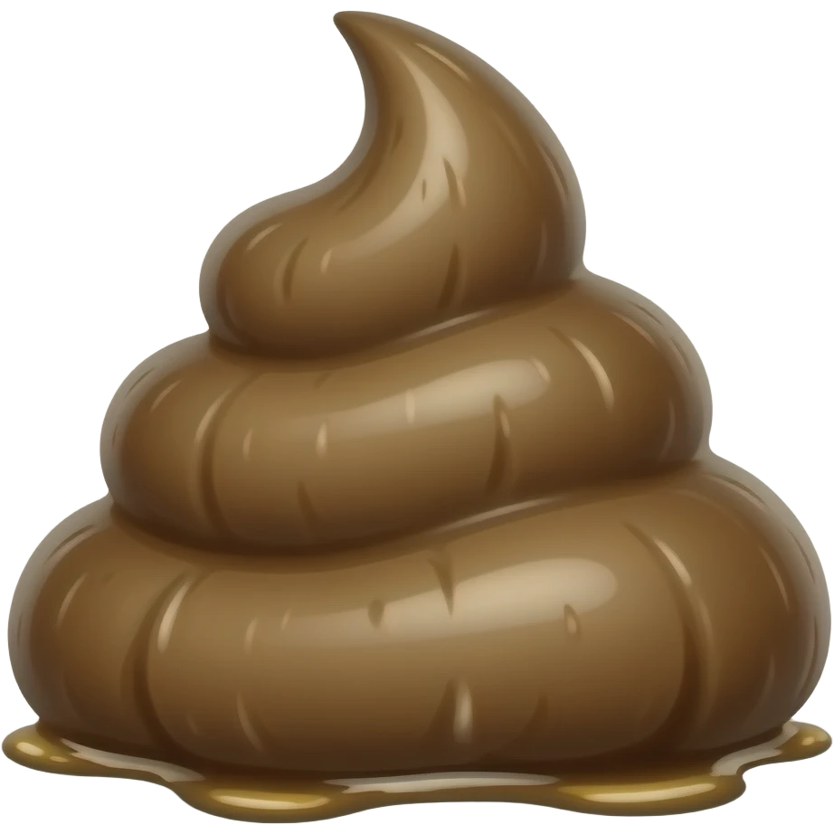 Cow dung emoji