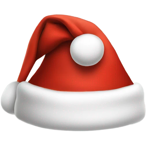 Santa hat emoji