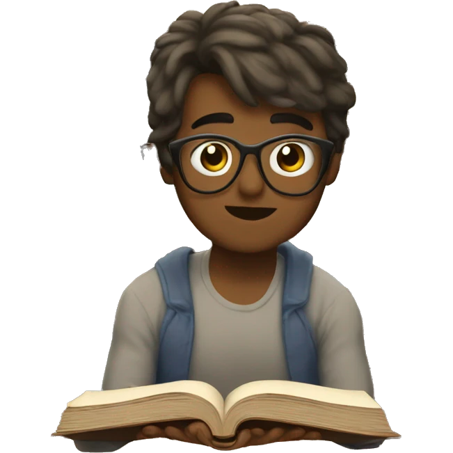 Book lover emoji