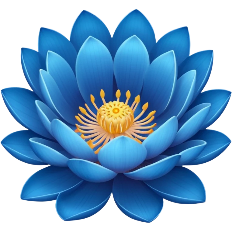 lotus bleu emoji