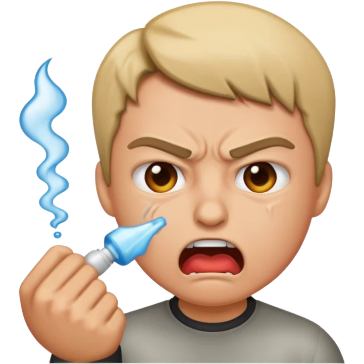 Cuspindo emoji