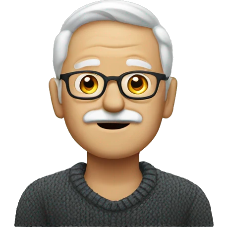 Grandpa sweater  emoji