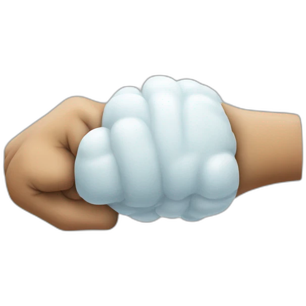 igloo fist bump emoji