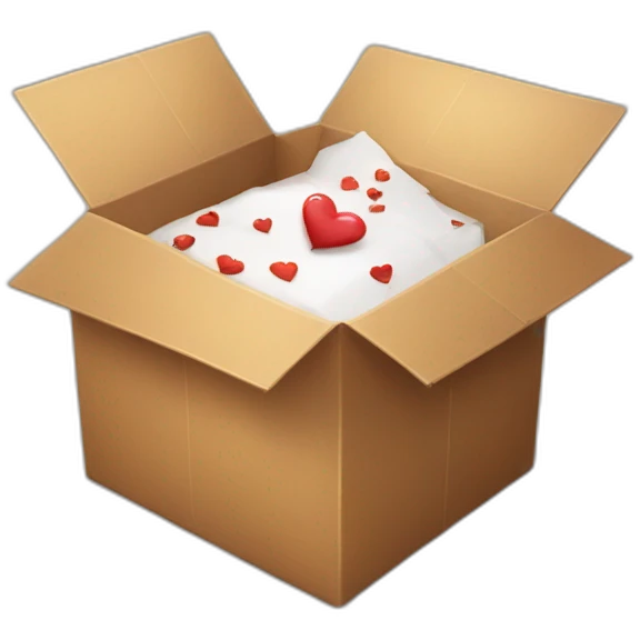 romantic mystery box emoji