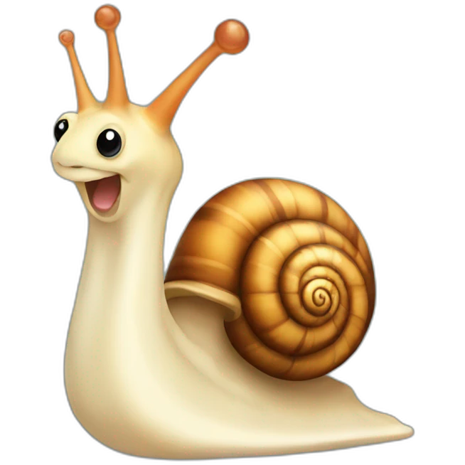 snail emoji