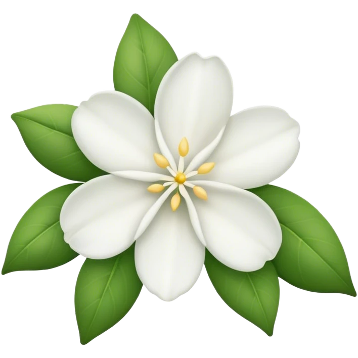 Jasmin flower  emoji