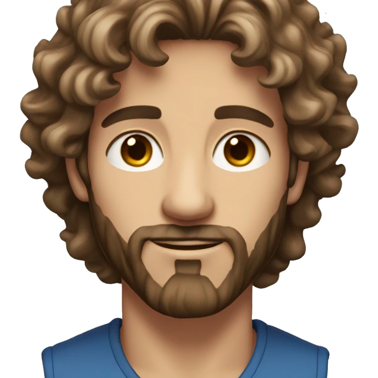 40y male, blue eyes, lightbrown Cool wavy hair, nice beard, sunkissed emoji
