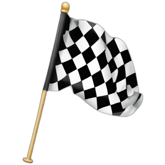 Racing flag emoji
