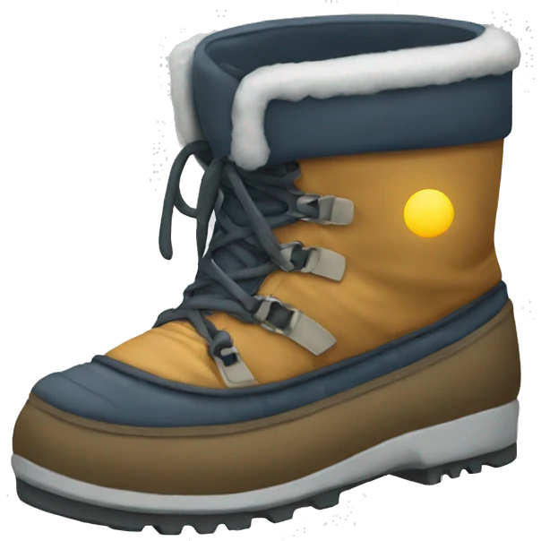 moon boots  emoji