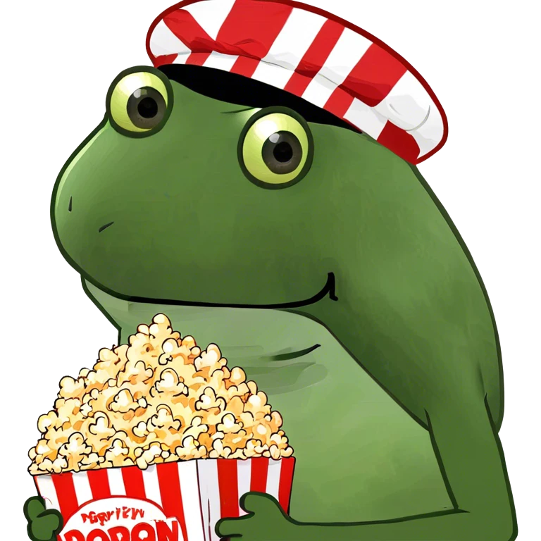 Movie theater popcorn emoji