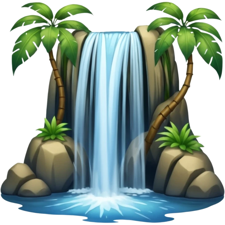 waterfall emoji