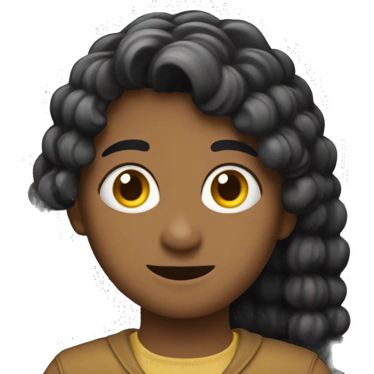 Luna de botón negro emoji