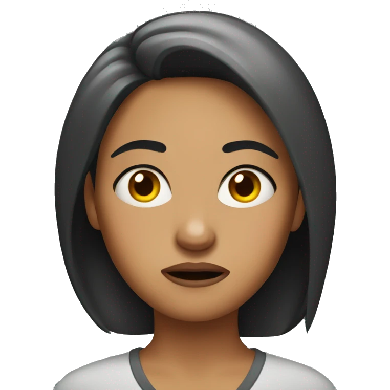 annoyed woman emoji